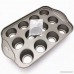 Round Bottom Mini Muffin Cake Mold DIY Paper Cup Muffin Cake Baking Tray Twelve Even Baking Tray - B07G4ZBX1G